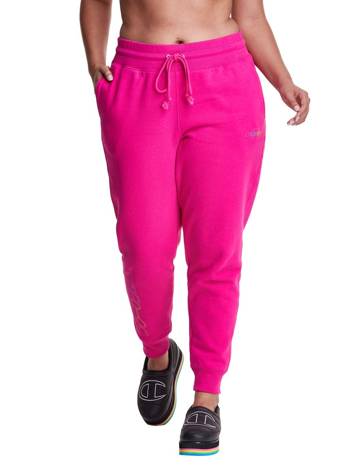 Champion Joggingbroek Dames - Roze - Plus Reverse Weave ( 976012-QYH )